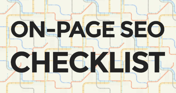 On-page SEO checklist by RankFrog